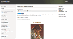 Desktop Screenshot of docbible.net